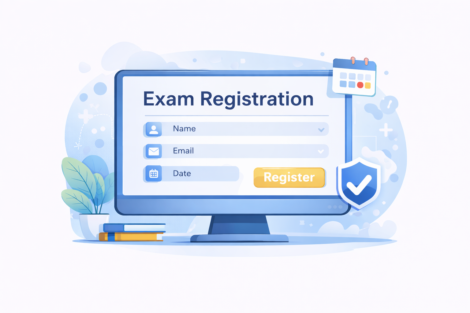 Exam registration